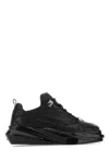 Alyx Leather Hiking Sneakers With Chunky Sole In Black