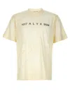 Alyx White Translucent Graphic T-shirt In White
