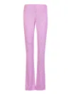 Alyx Mauve Knitted Leggings In Pink
