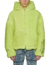 Alyx Men's Giubbotto Polar Mark Flood In Yellow