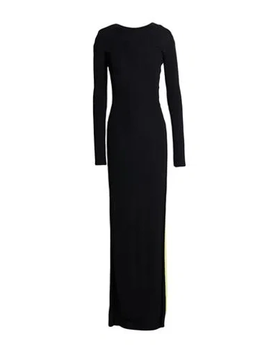 Alyx 1017  9sm Woman Maxi Dress Black Size Xs Viscose, Polyamide