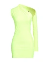 Alyx 1017  9sm Woman Mini Dress Lime Green Size 6 Polyamide, Elastane In Green