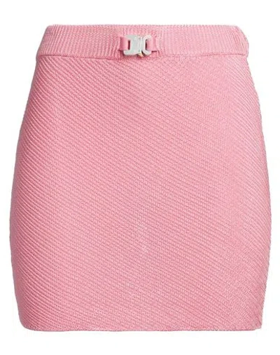 Alyx 1017  9sm Woman Mini Skirt Pink Size S Viscose