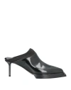 Alyx 1017  9sm Woman Mules & Clogs Black Size 6 Soft Leather In Black
