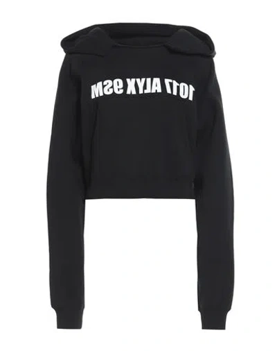 Alyx 1017  9sm Woman Sweatshirt Black Size M Cotton, Polyester, Elastane