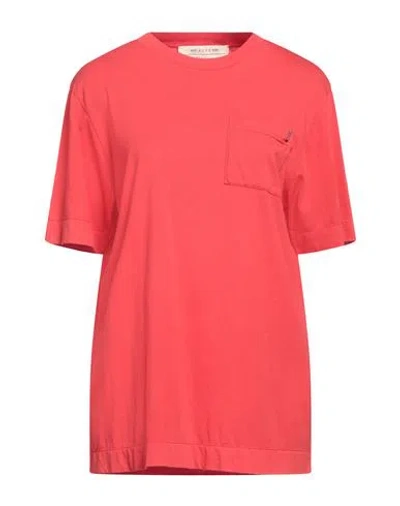 Alyx 1017  9sm Woman T-shirt Tomato Red Size S Cotton