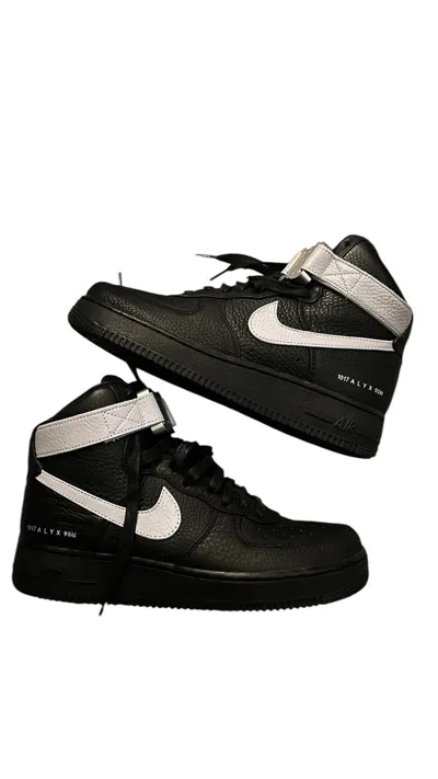 Pre-owned Alyx 1017  Air Force 1 Black Grey Shoes