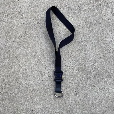 Pre-owned Alyx 2018 Buckle Keychain In Black