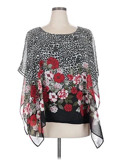 Pre-owned Alyx 3/4 Sleeve Blouse In Black