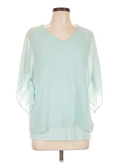 Pre-owned Alyx 3/4 Sleeve Blouse In Blue