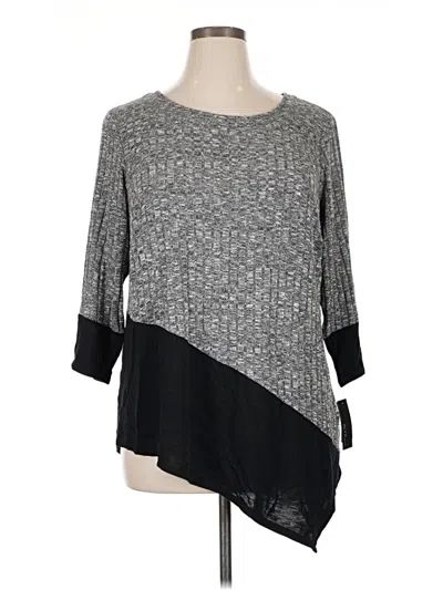 Pre-owned Alyx 3/4 Sleeve T-shirt In Gray