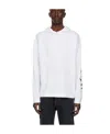 Alyx Abstract Printed Hooded Hooded Hoodie In White