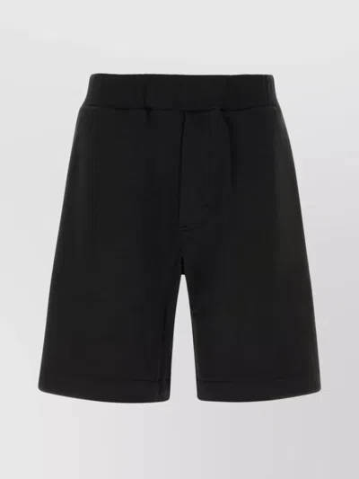 Alyx Bermuda Shorts With Back Pockets And Belt Loops In Black