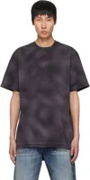 Alyx Black Garment-dyed Boxy T-shirt In Washed Black
