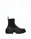 Alyx Black Leather Boots With Sole In Black