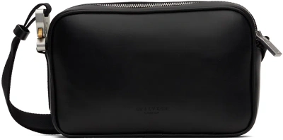 Alyx Black Leather Buckle Crossbody Bag In Blk0001 Black