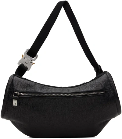 Alyx Black Leather X Nylon Crossbody Bag