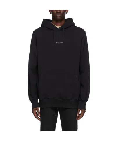Alyx Black Logo Hood Drawstring Hoodie