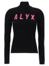 Alyx Black Logo Sweater In Black
