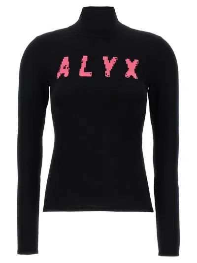 ALYX BLACK LOGO SWEATER