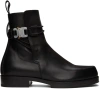 ALYX BLACK LOW BUCKLE BOOTS