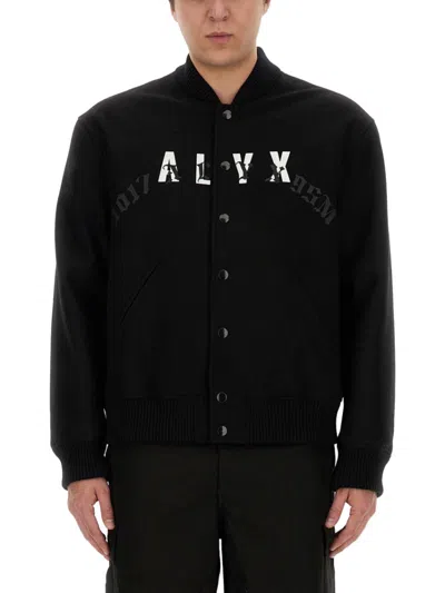 Alyx Black Mandarin Collar Jackets