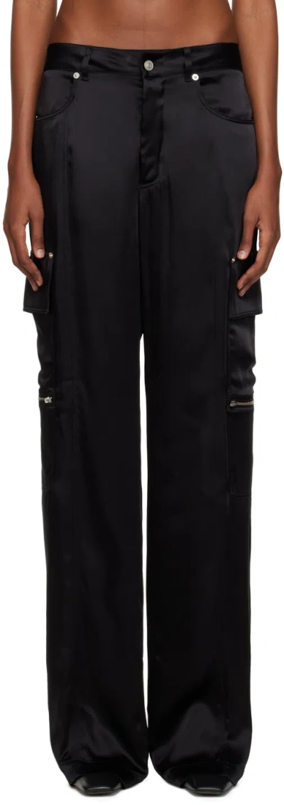 Alyx Satin Skater Trousers In Blk0001 Black