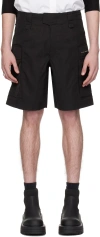 Alyx Black Tactical Shorts In Blk0001 Black