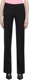 Alyx Black Tailoring Buckle Trousers In Blk0001 Black