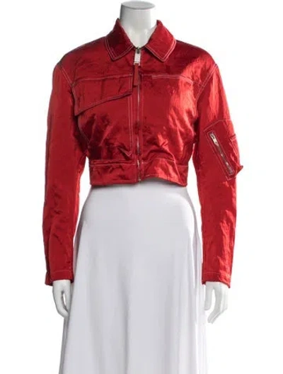 Pre-owned Alyx Bomber Jacket In Red