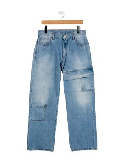 Pre-owned Alyx Bootcut Jeans In Blue