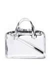 Alyx Brie Metallic Tote In Silber