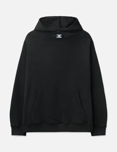Alyx Buckle Collar Hoodie In Black