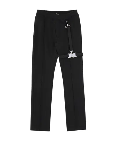 Alyx Buckle-detail Track Pants In Black