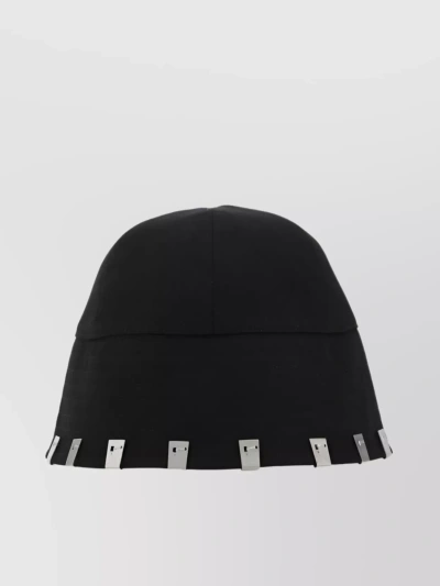Alyx Buckle-embellished Wide Brim Hat In Black