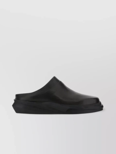 ALYX CALF LEATHER SLIP-ONS WITH MOLDED PLATFORM SOLE