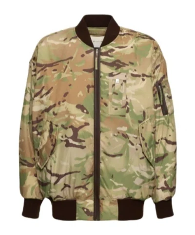 Alyx Camouflage Printed Casual Jacket In Multi