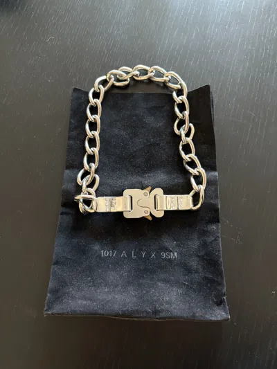 Pre-owned Alyx Chain Buckle Necklace