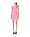 Alyx Chain-strap Fine-ribbed Minidress In Pink
