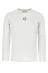 Alyx Ribbed Crew-neck Long-sleeve Featuring Nylon Inserts In Wth0007