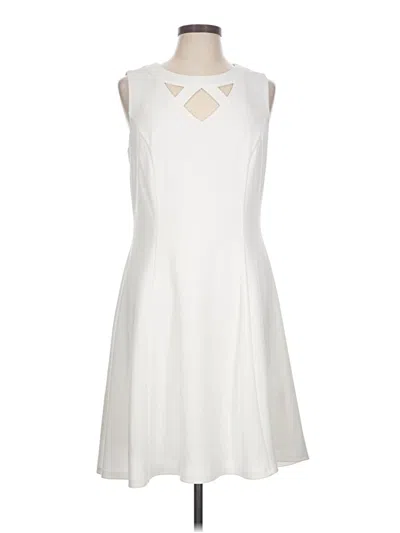 Pre-owned Alyx Cocktail Dress In White