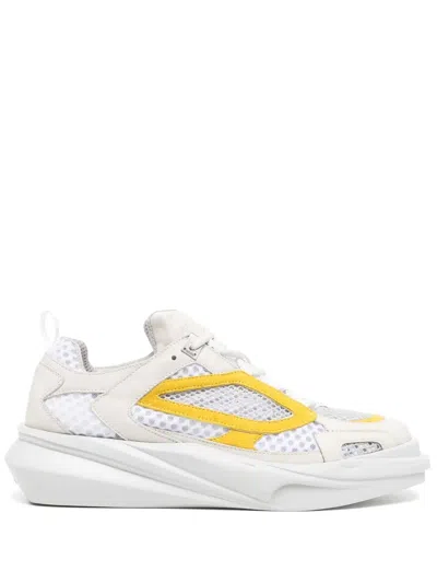 Alyx Contrast-trim Low-top Sneakers In White
