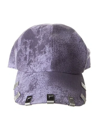 Pre-owned Alyx Cotton Hat In Purple