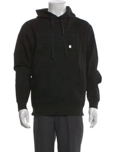 Pre-owned Alyx Crew Neck Long Sleeve Hoodie In Black