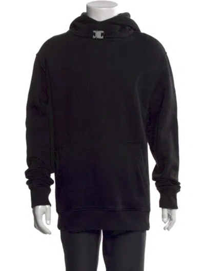 Pre-owned Alyx Crew Neck Long Sleeve Hoodie In Black