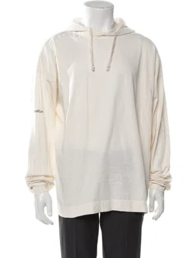 Pre-owned Alyx Crew Neck Long Sleeve Hoodie In Neutral