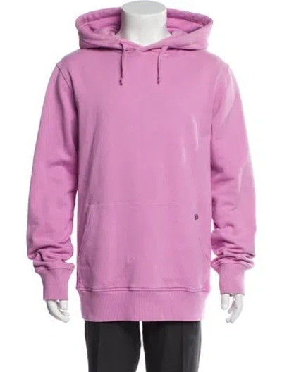 Pre-owned Alyx Crew Neck Long Sleeve Hoodie In Purple