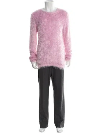 Pre-owned Alyx Crew Neck Long Sleeve Pullover W/ Tags In Pink