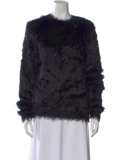 Pre-owned Alyx Crew Neck Long Sleeve Top In Black