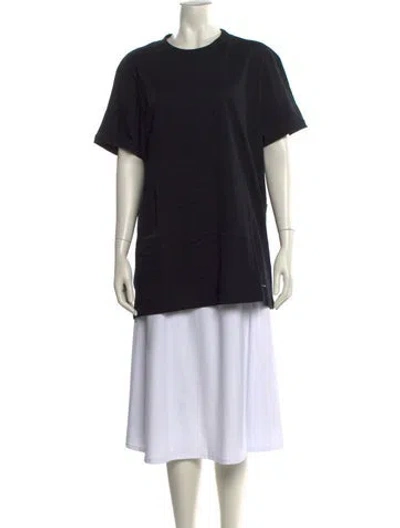 Pre-owned Alyx Crew Neck Short Sleeve T-shirt In Black